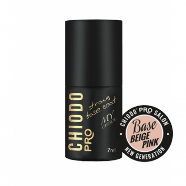 CHIODO PRO BASE BEIGE PINK DO LAKIERU HYBRYDOWEGO 7ML - podkładowy